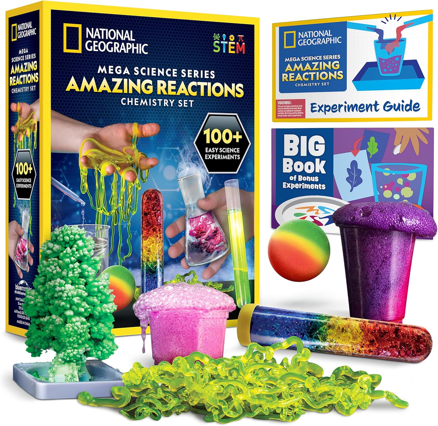 Amazing Reaction Chemestry Set 100 Experimentos