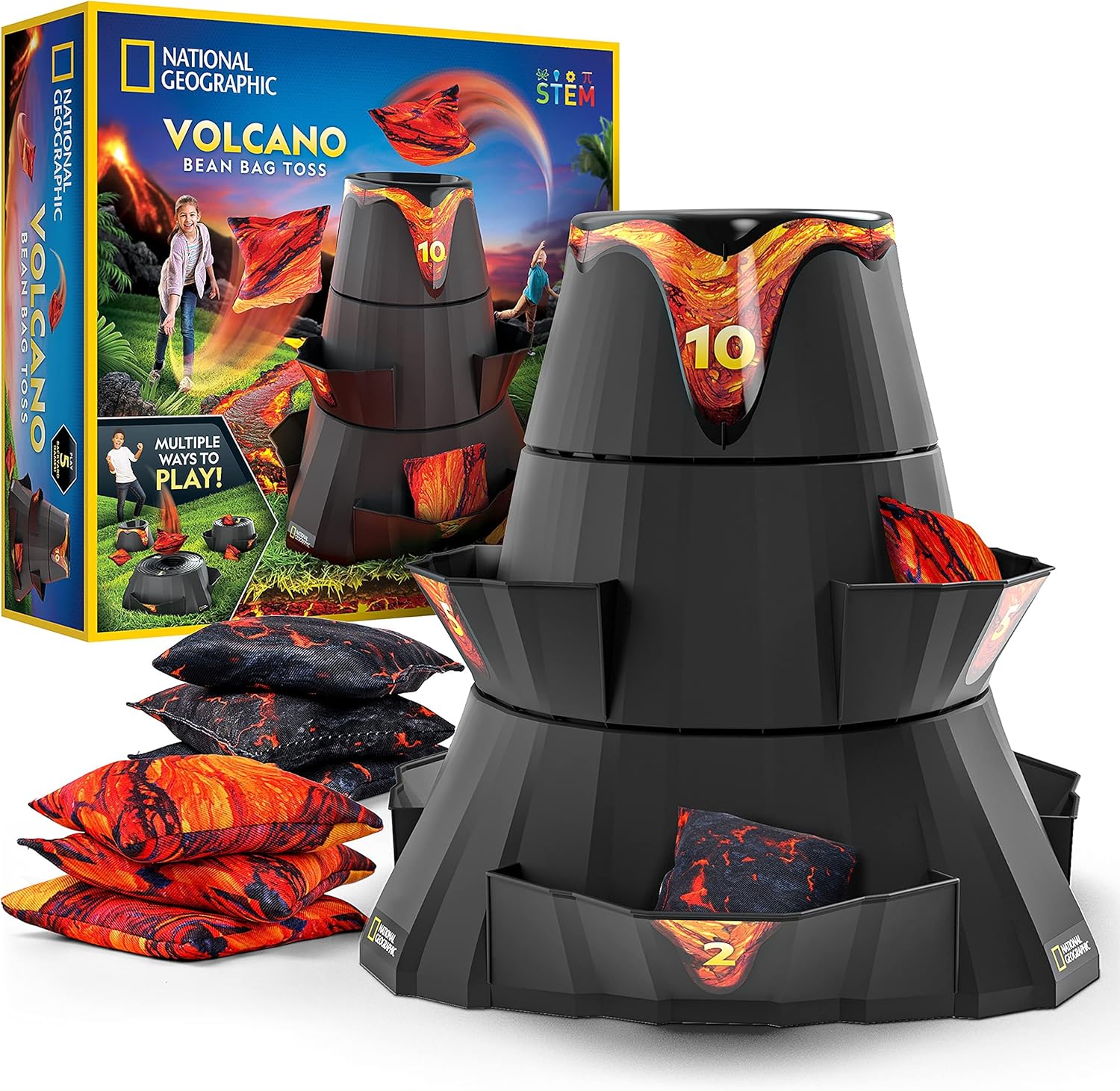 Volcano Bean Bag Toss