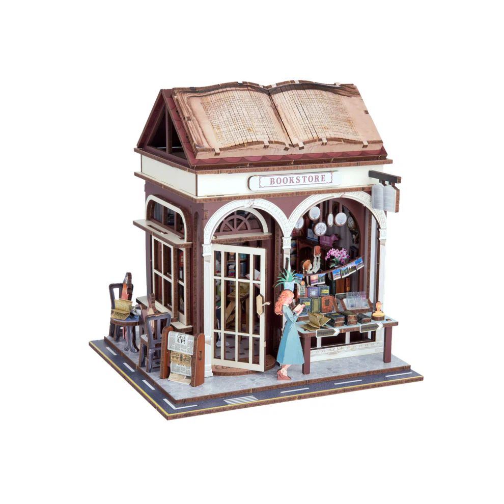 DIY Miniautre House Bookstore