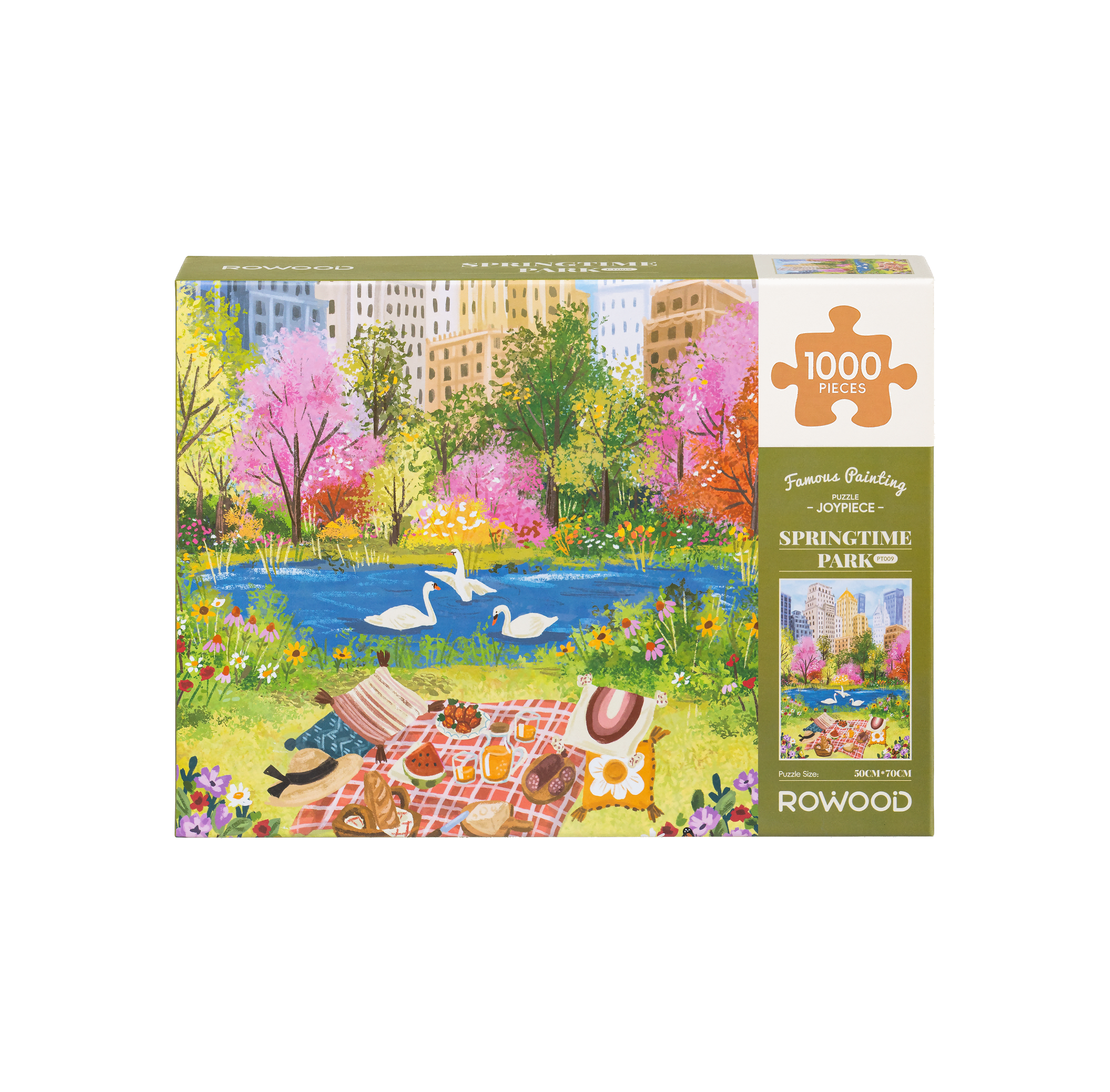 PT009 Springtime Park Puzzle 1000
