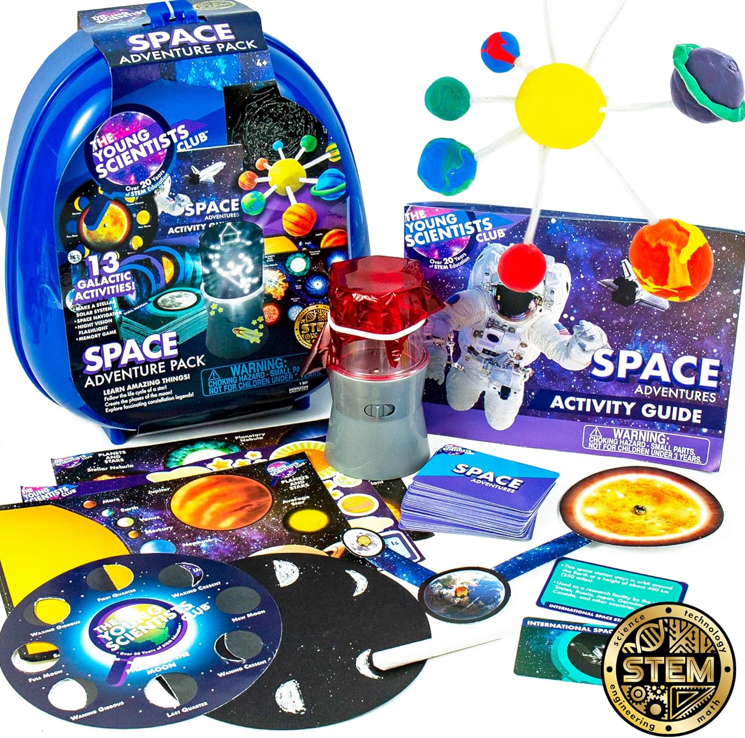 The Young Scientists Club Paquete de aventuras espaciales