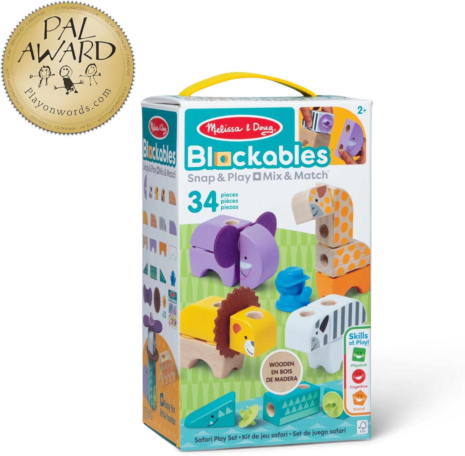 Blockables Safari Snap and Play